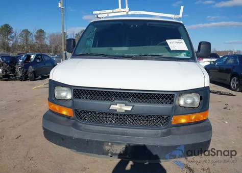 2014 Chevrolet Express 2500 Work Van from USA, damaged, VIN 1GCWGFBA2E1128062